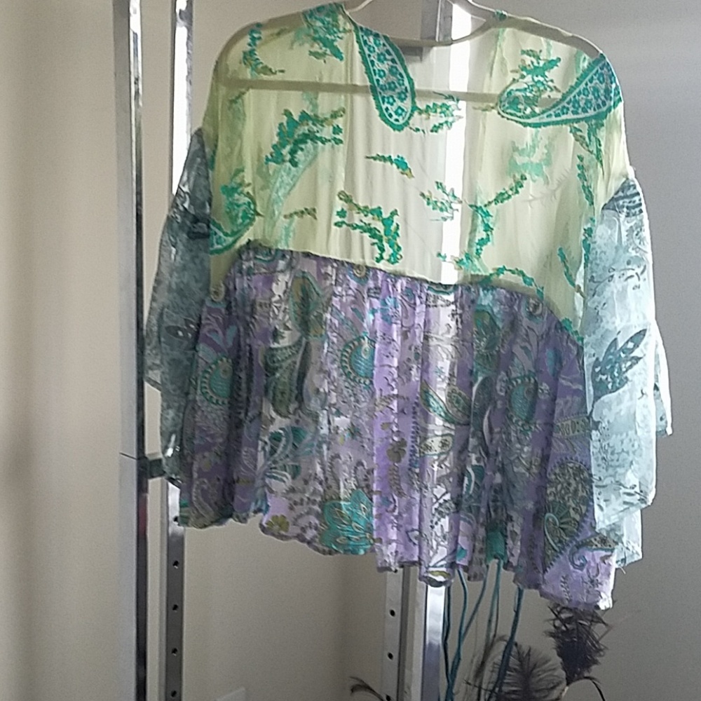 Beautiful and colorful over shirt